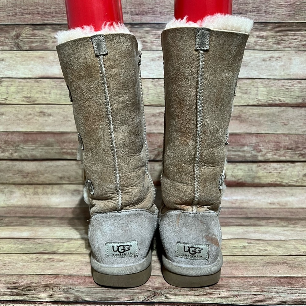 Ugg Brown Bailey Tripple Button Boots - image 7
